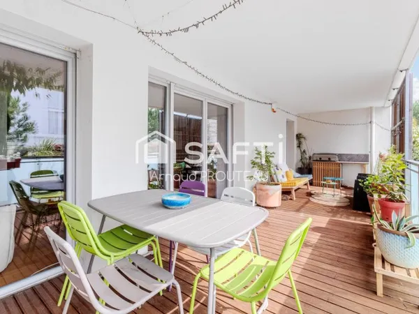 Appartement Familial T4/5 avec Jardin et terrasse