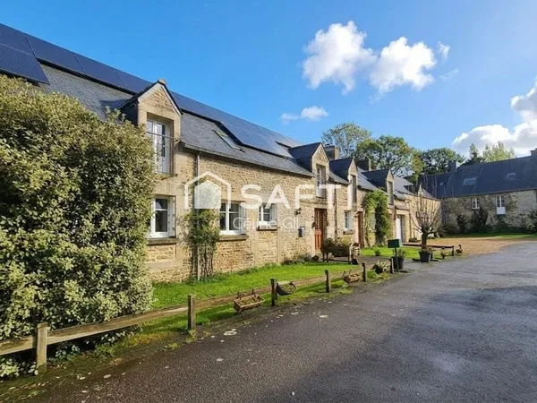 Maison avec gîte et appartement - piscine - proche Josselin