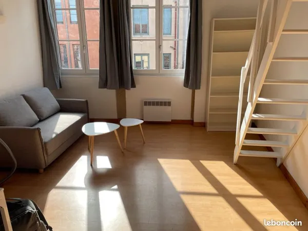 Vieux Lyon, rue Saint Georges, Charmant studio meublé entièrement rénové de 40 m2