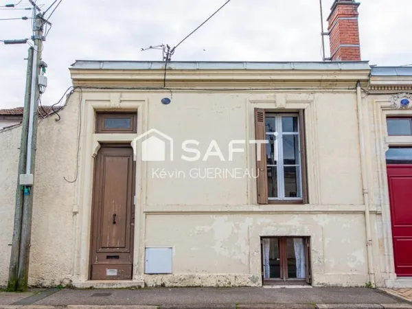 Échoppe 95 m2, dépendance et jardin exposé sud