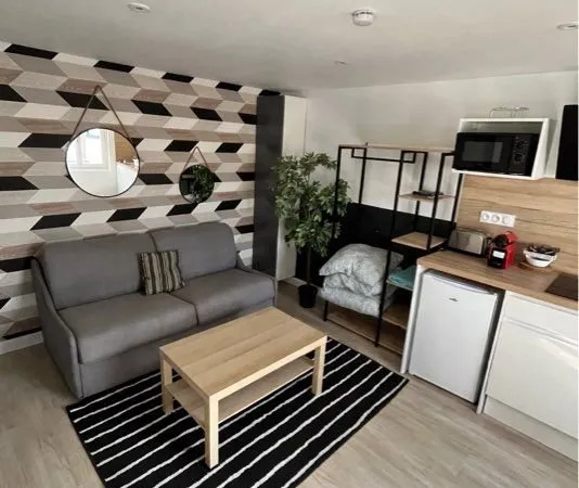 Studio meublé 20 m2