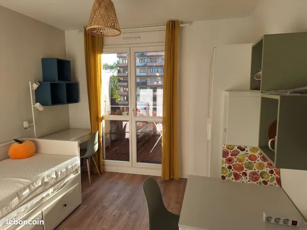 Studio rénové 17m2