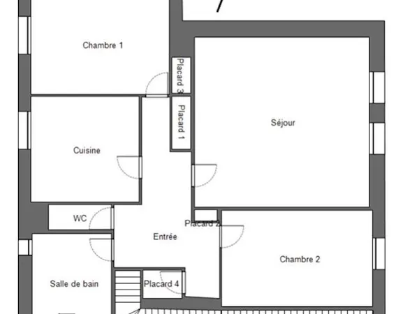 Appartement 4 pièces 93 m²