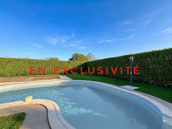 Maison avec piscine, grand jardin sans vis-à-vis à Cazaux