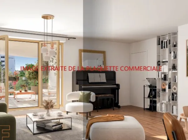 Appartement 2 pièces 36 m²