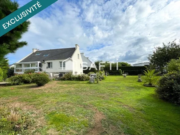 BELLE FAMILIALE, CARANTEC, JARDIN 1752m2