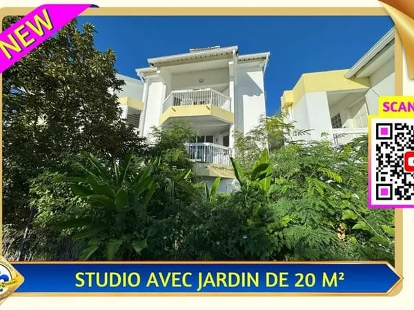STUDIO AVEC TERRASSE ET JARDIN PRIVATIF À SAINT-DENIS