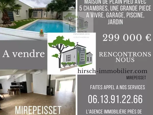 Maison 6 pièces 145 m²