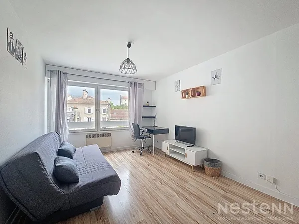 Appartement meublé de type T1/studio Nancy 24.16 m² résidence avec ascenseur et conciergerie