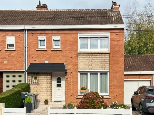 Maison semi-individuelle Lambersart 82 m2, 3 chambres, garage