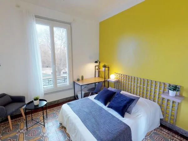 Colocation 21 Carré du Roi - Chambre 2