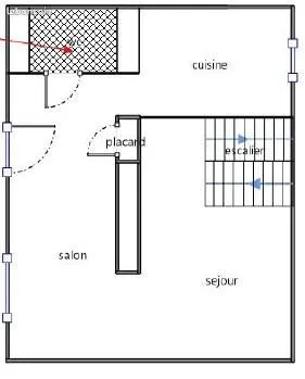 Colocation étudiante - maison T5 meublée - quartier Saint-Ruf, Avignon