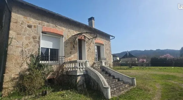 Maison de caractère - 4 chambres - Jardin 2300 m² - Argentat-sur-Dordogne