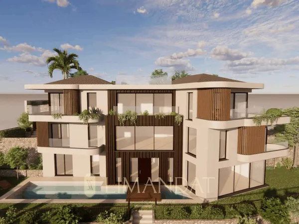 ROQUEBRUNE CAP MARTIN, à 2 minutes de Monaco - PROJET DE VILLA CONTEMPORAINE D'EXCEPTION 400 M2 GARA