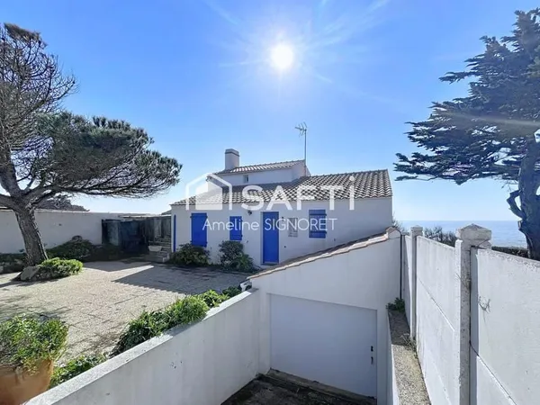 Maison face à l'océan, accès direct plage