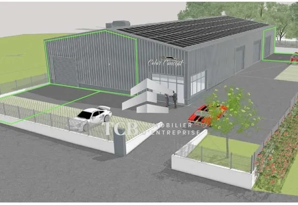 Immeuble industriel 280 m²