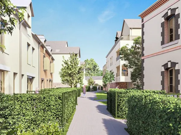 Appartement type villa sur le toit