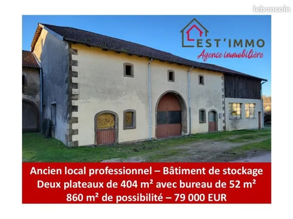 Immeuble 864 m²