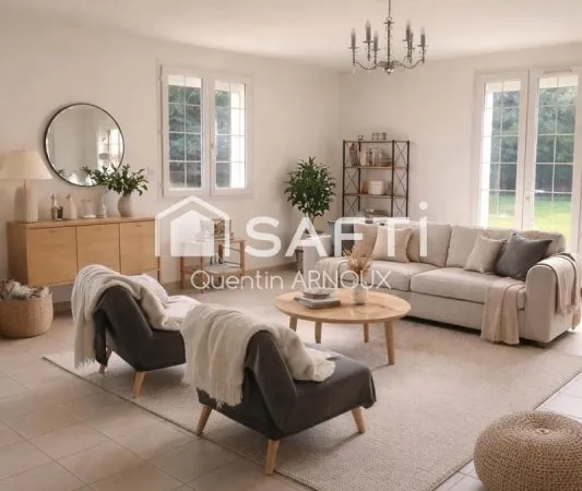 Maison 212 m², grand terrain et fort potentiel