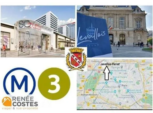 Viager occupé - F79 ans - LEVALLOIS PERRET (92300)