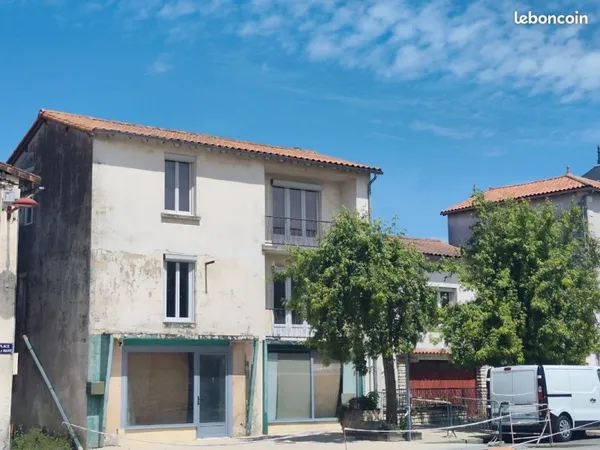 Maison de Ville & Commerce Plein Centre