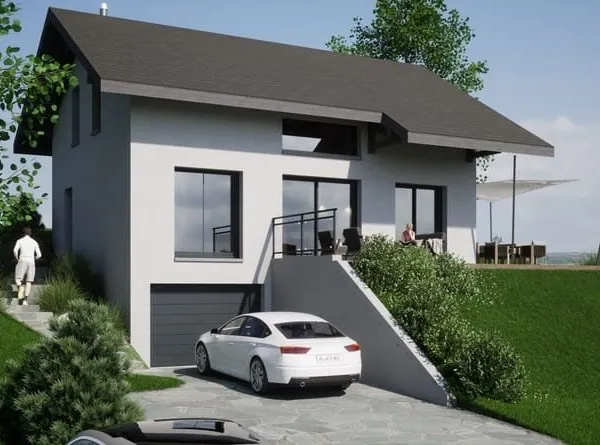 Projet de construction d'une maison 120 m² avec terrain à THORENS-GLIERES (74)
