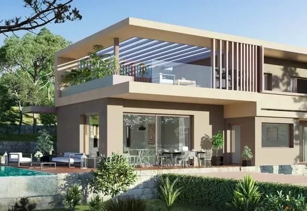 Mougins, villa neuve de 141m² avec sa piscine dans un domaine privé