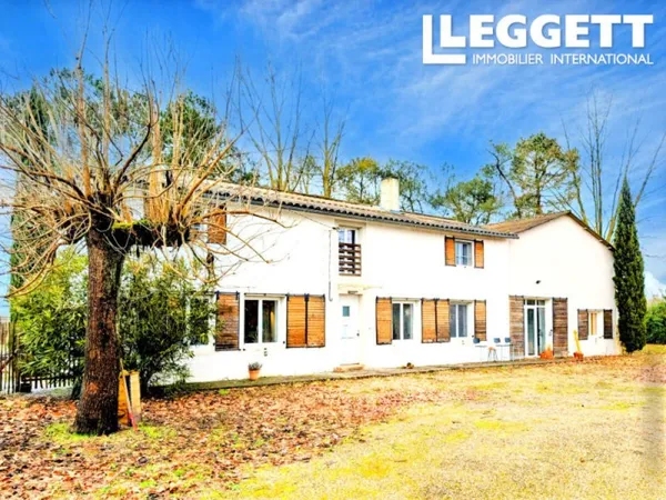 Belle propriété au calme avec activité de chambre d'hôtes, grand jardin et plusieurs terrasses