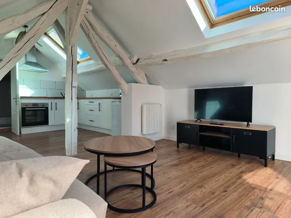 Studio meublé 21 m2 - Centre-ville - Parking privé