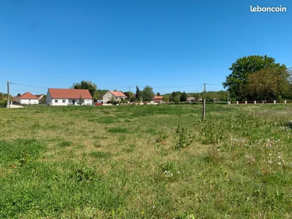 Terrain 1441m2 à pierre de bresse