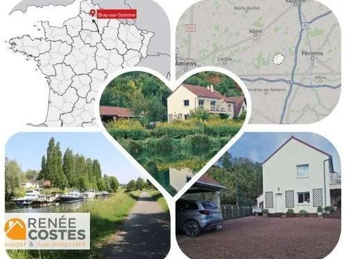 Viager occupé - H74 ans - BRAY SUR SOMME (80340)