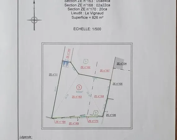 Terrain viabilisés