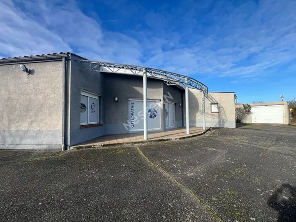 Local commercial Bruguieres 110 m2