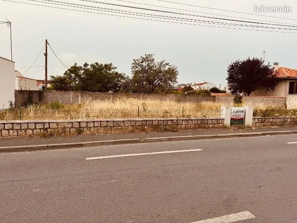 La rochelle terrain 534 m2