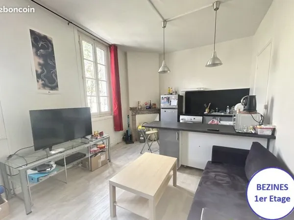 Appartement T2 meublé, 490 HC, rue des Bézines à Angoulême