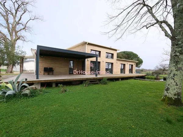 Maison contemporaine au calme - grand jardin - vue dégagée
