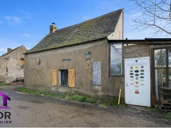 Maison à rénover avec grand terrain et dépendance