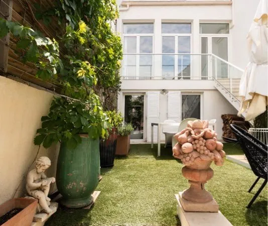Maison mitoyenne avec jardin et terrasse vue mer - Vieille Chapelle