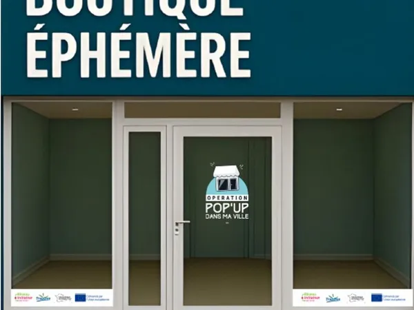 Local commercial - Opération "Pop-Up dans ma ville" à Trappes