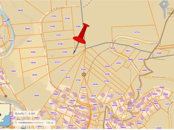 VAR (83) - TARADEAU - TERRAIN À VENDRE - Non constructible