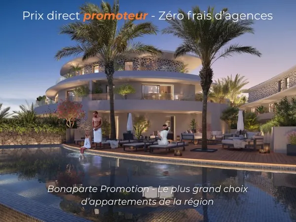 NOUVEAU CAP D'AGDE T3 AVEC GRANDE TERRASSE ET PISCINE
