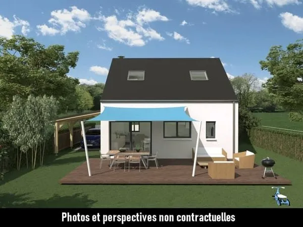 MAISON COMBLES AMENAGEABLES