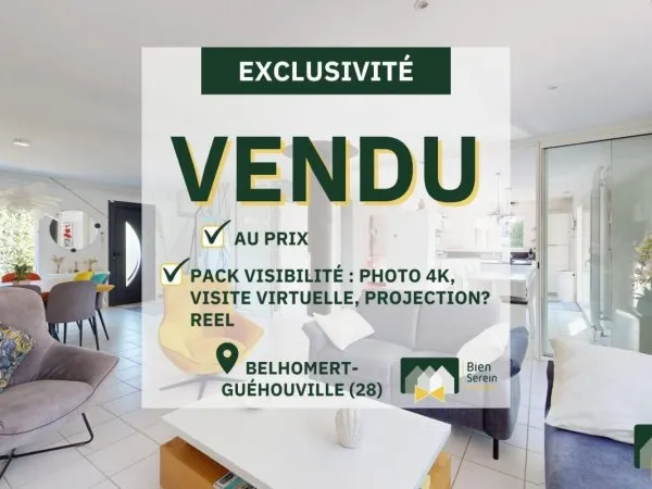 Vends maison récente