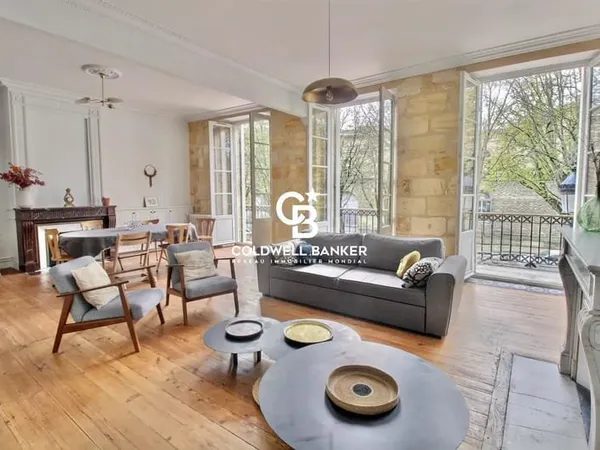 Bordeaux Jardin Public - Appartement d'exception revisité par un architecte - 3 chambres - Balcon