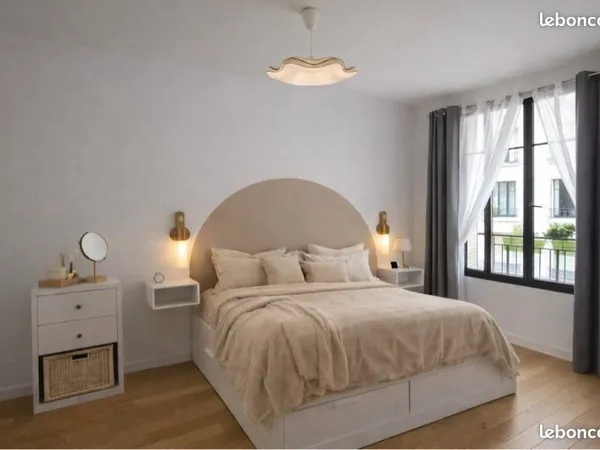Joli 2 pieces lumineux - Boulogne Nord