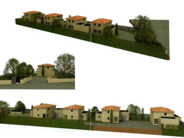 Projet de 4 villa individuel