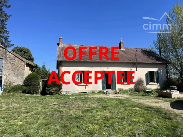Fermette  coup de cœur rare en toute tranquillité THIEL SUR ACOLIN