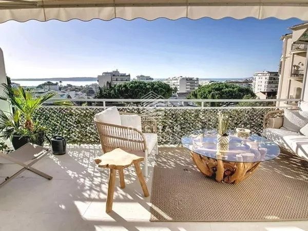 Dernier étage - Vue mer - 700 mètres Croisette - Basse Californie, Cannes