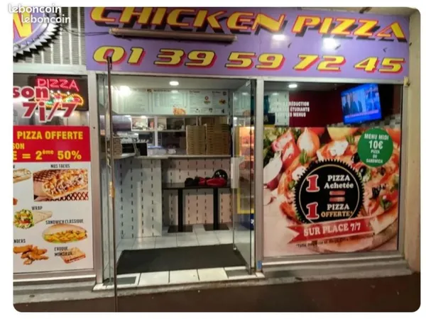 Fond de commerce pizzeria