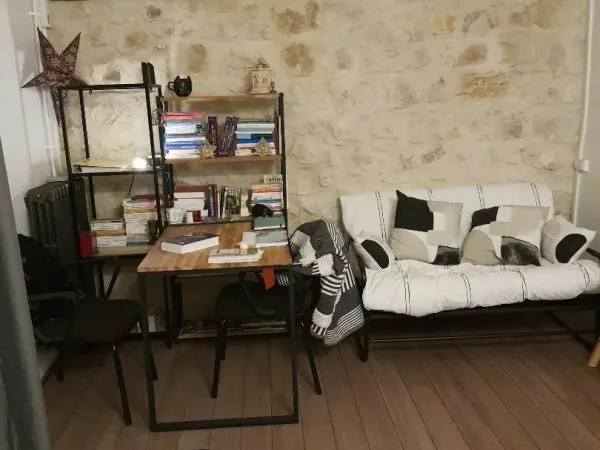 Meublé: Studio de 20m² sur Nice nord avec jardin